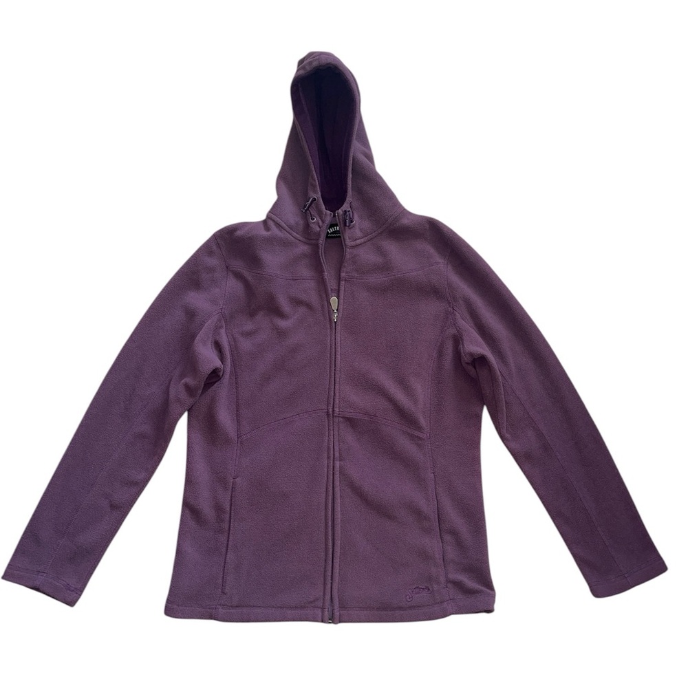 Saltrock Purple Fleece Hoodie Jacket Women’s Size 14 Zip up with Pockets